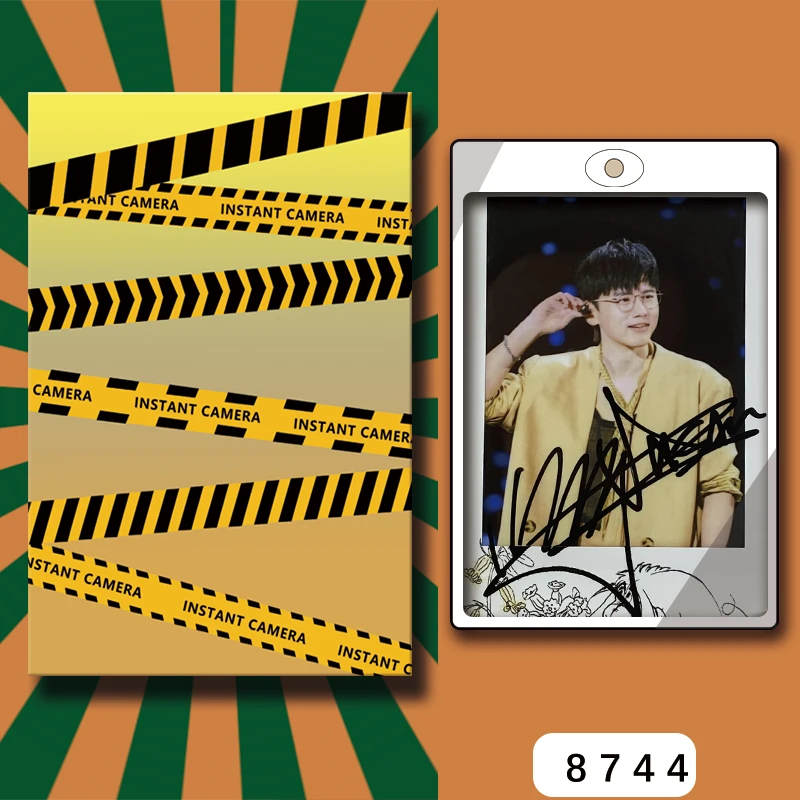 D8744【张杰】 正品拍立得照片 维尼