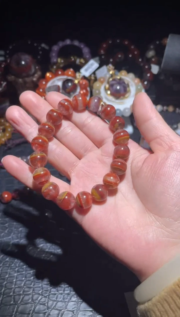 未镶嵌手链水晶魔*单圈极光A11.5