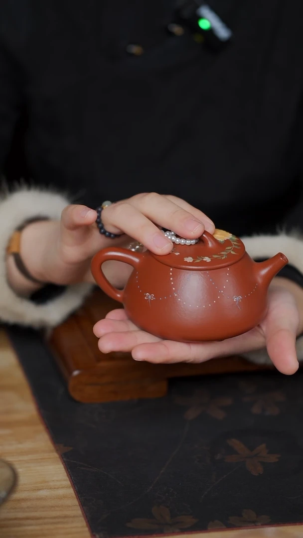 【闪购商品】朱泥  石瓢  壶        