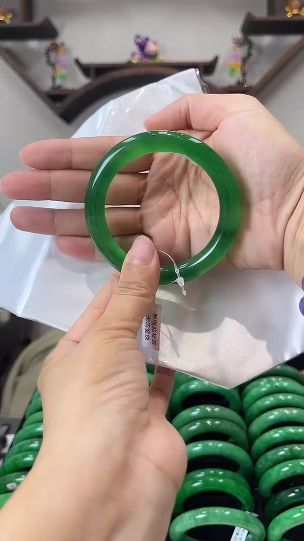 【闪购商品】砖雕闪32 圈口59 独货手镯