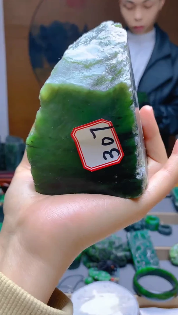 【闪购商品】和田玉（碧玉）珠宝半成品未镶嵌1