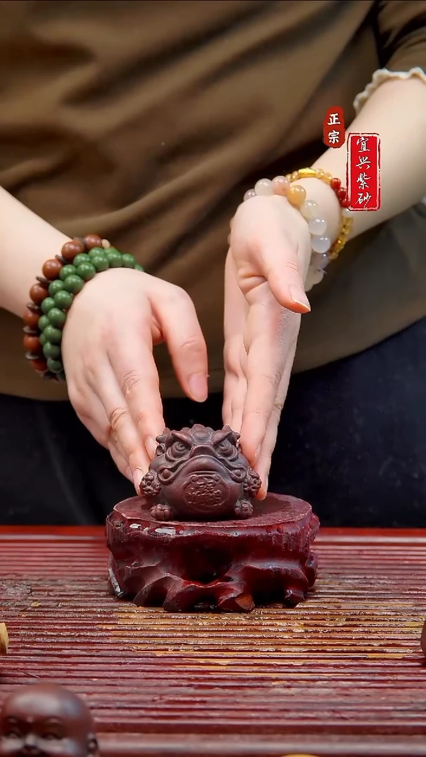 紫砂茶宠宜兴紫砂茶宠摆件