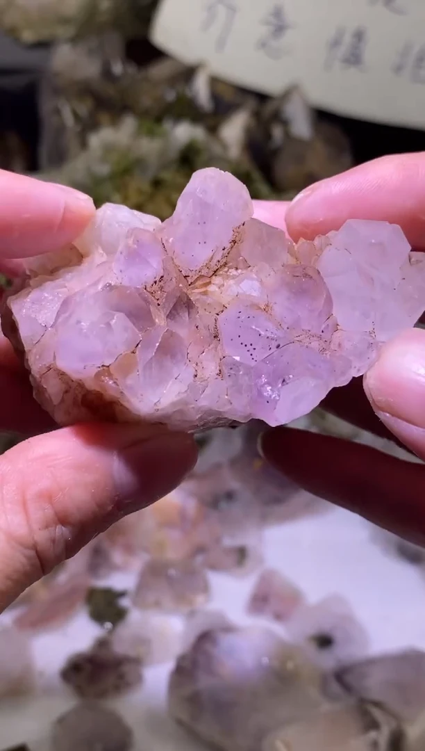 未镶嵌珠宝半成品水晶94号162g四川美姑超七花园水晶