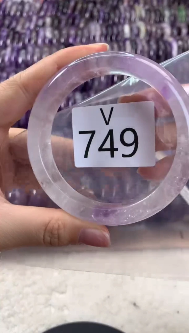 【闪购商品】水晶水晶手镯V未镶嵌749-60