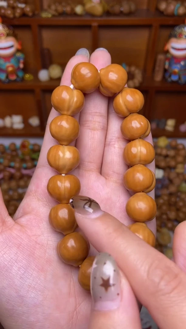 手串猴头核桃16+手持顶大尺寸稀缺定制款 蜜桃臀屁桃