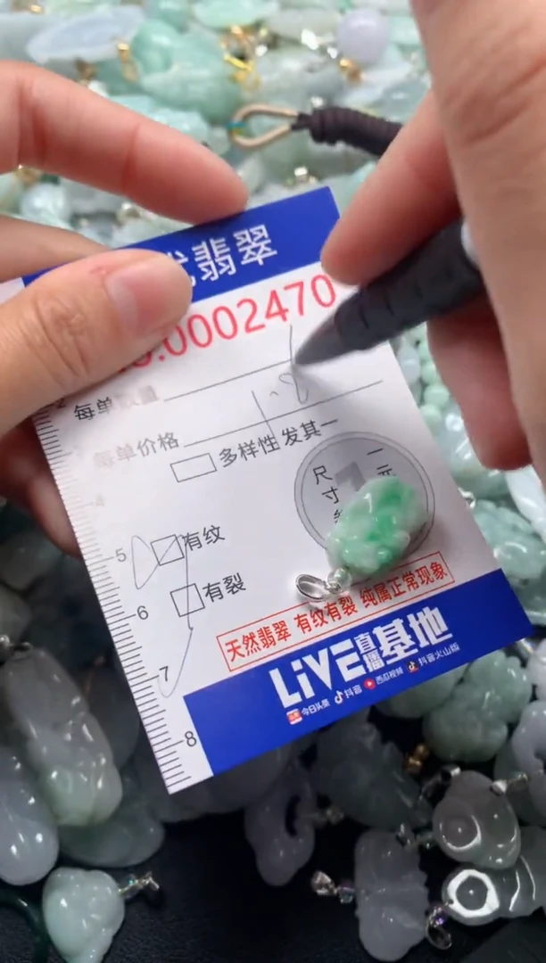 颈饰未镶嵌翡翠2470