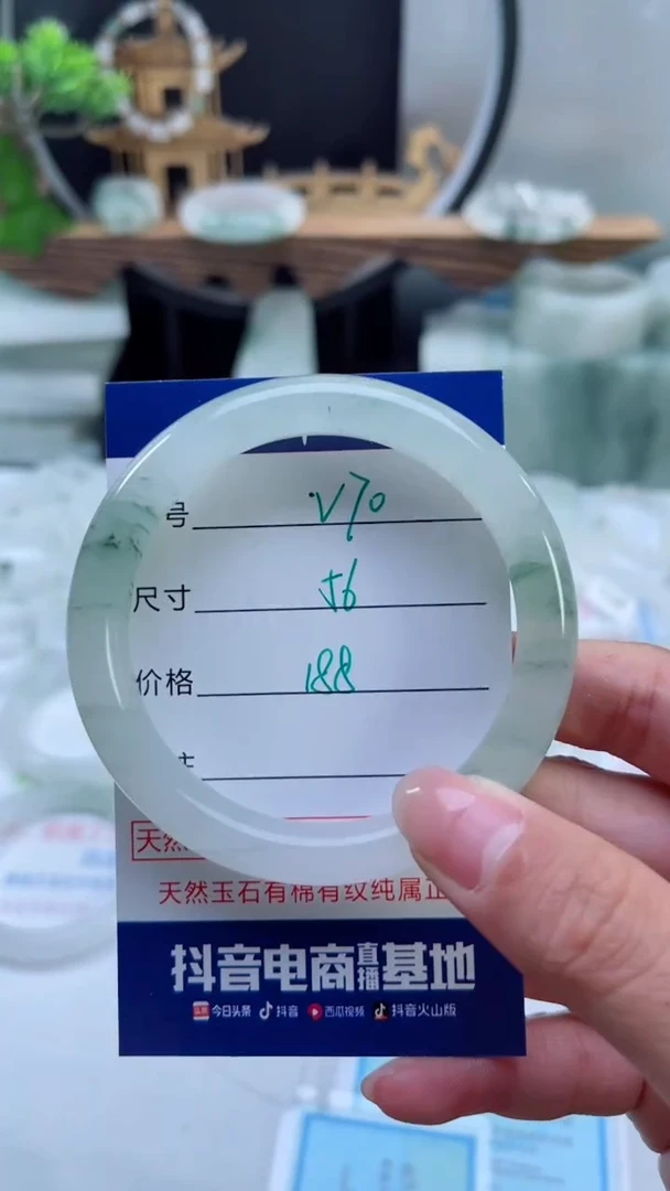 未镶嵌首饰石英质玉（天山翠）70