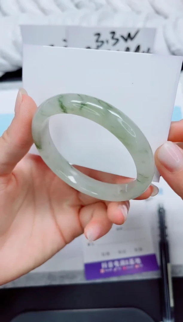 石英质玉手镯未镶嵌125-58.6