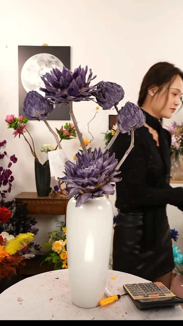 洋蓟永生花   A14
