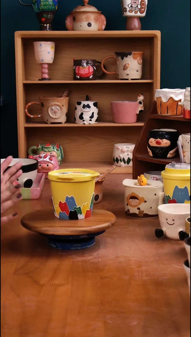 摆件陶景德镇原创手工陶瓷