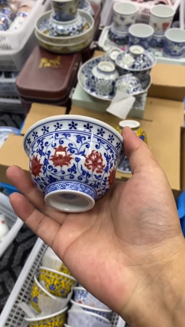 陶瓷景德陶瓷茶具容量约100