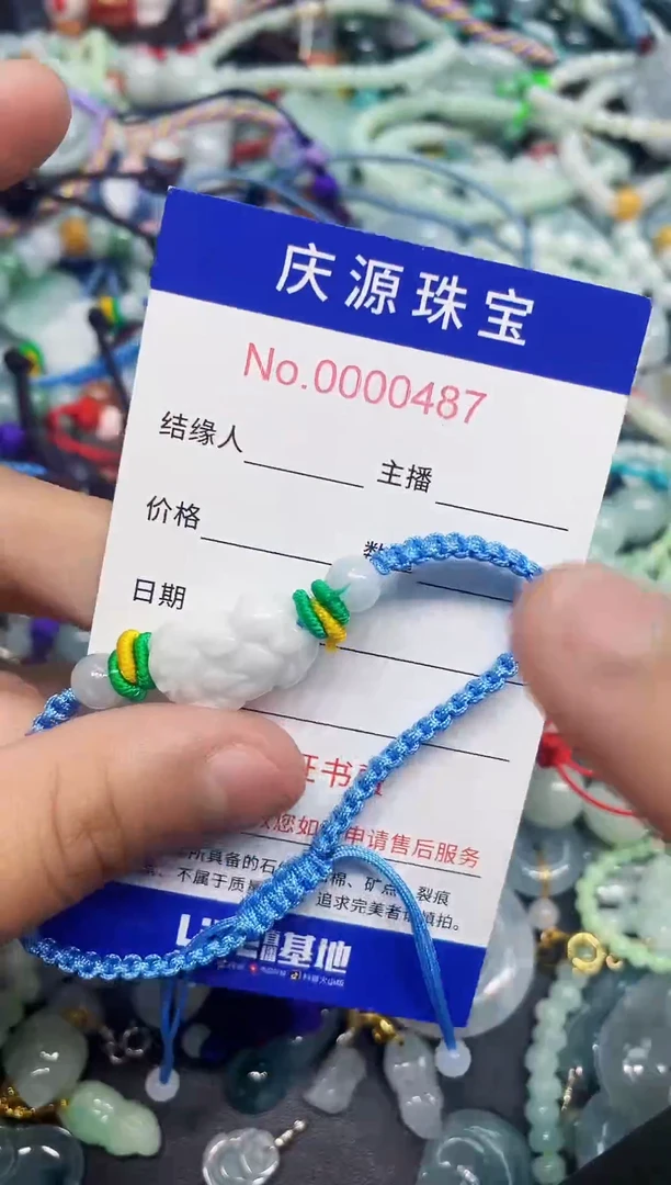 翡翠未镶嵌颈饰079