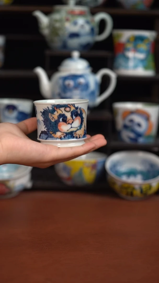 老师作品墨渊蛋杯（微瑕福利）