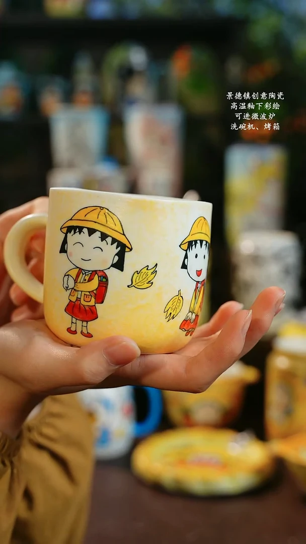 景德镇高温釉下彩纯手工手绘