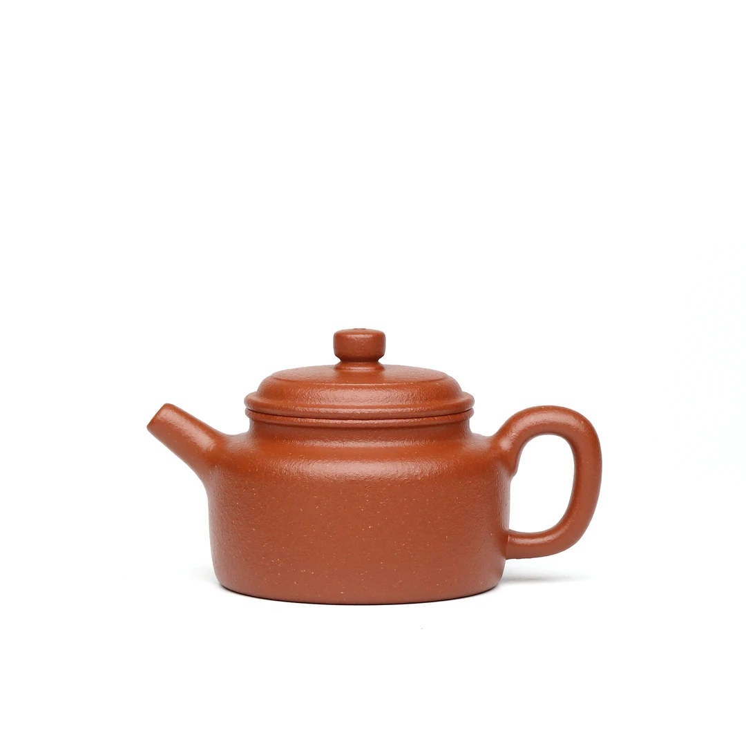 紫砂臻品小《德钟》——张伟降坡泥110cc牛盖莲子壶紫砂壶茶具泡茶壶