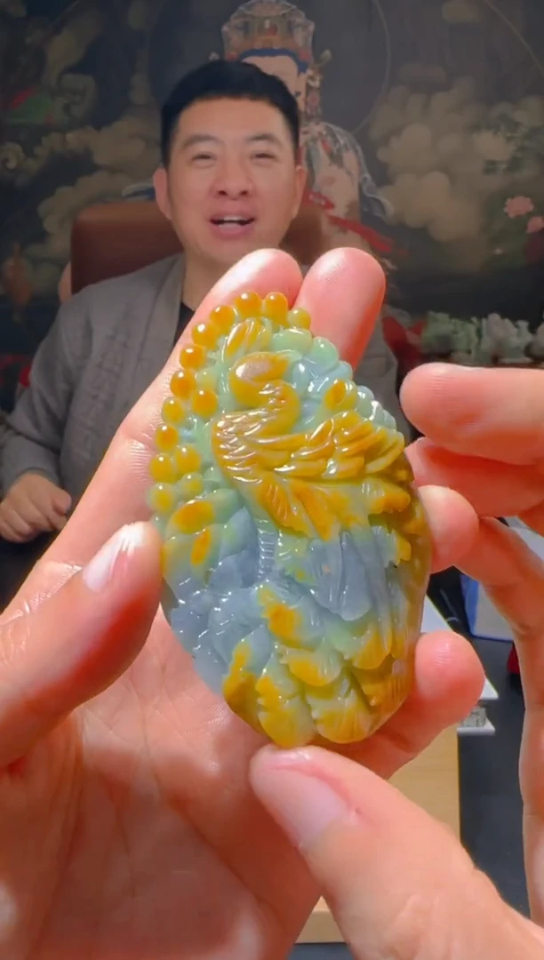 【闪购商品】定制翡翠未镶嵌L-@@QJSXJ217022