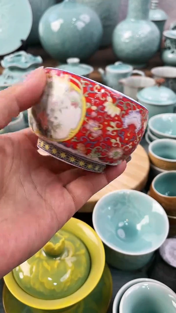 【闪购商品】特价 微瑕 慧仙青瓷