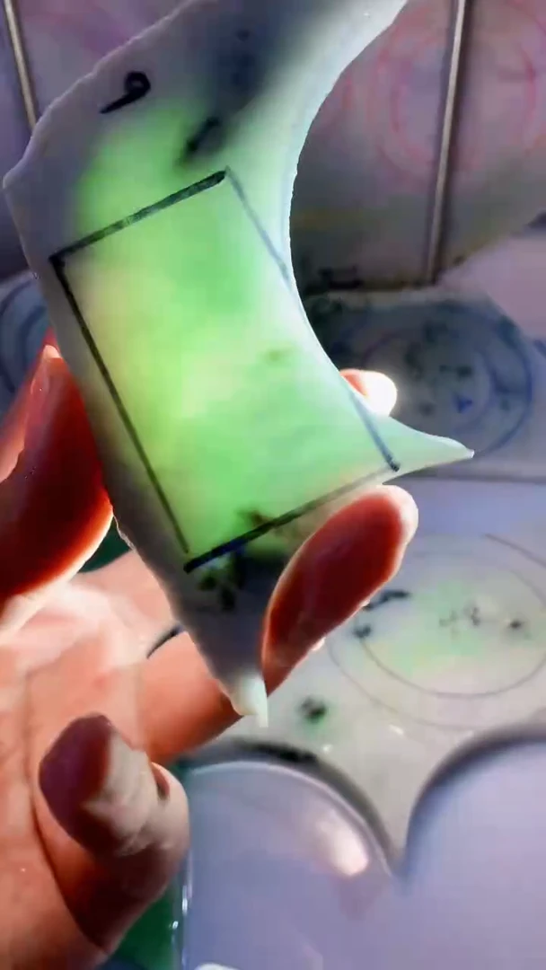 颈饰未镶嵌翡翠缅甸A货翡翠史853