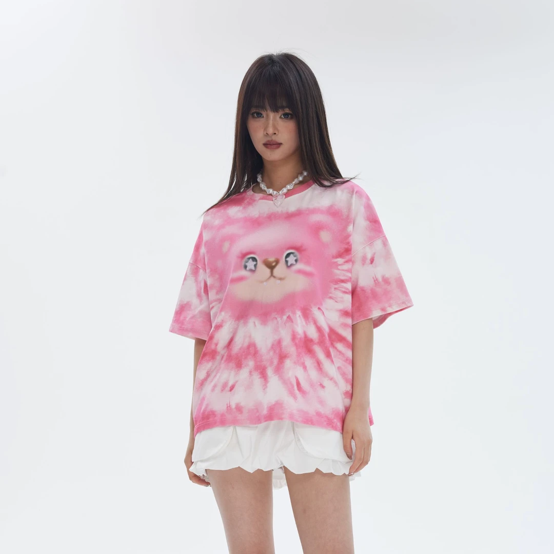 武汉LALABOBO2025夏季印花短袖LBEB-WSDT14商场同款