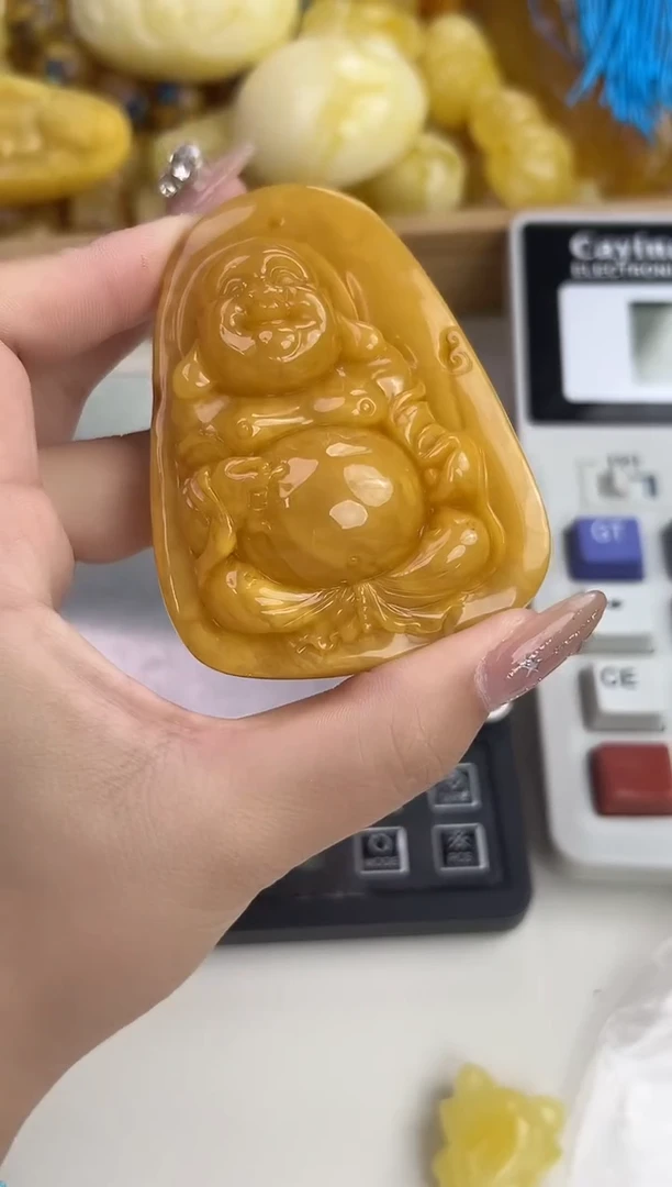 裸石琥珀未镶嵌天然琥珀蜜蜡吊坠