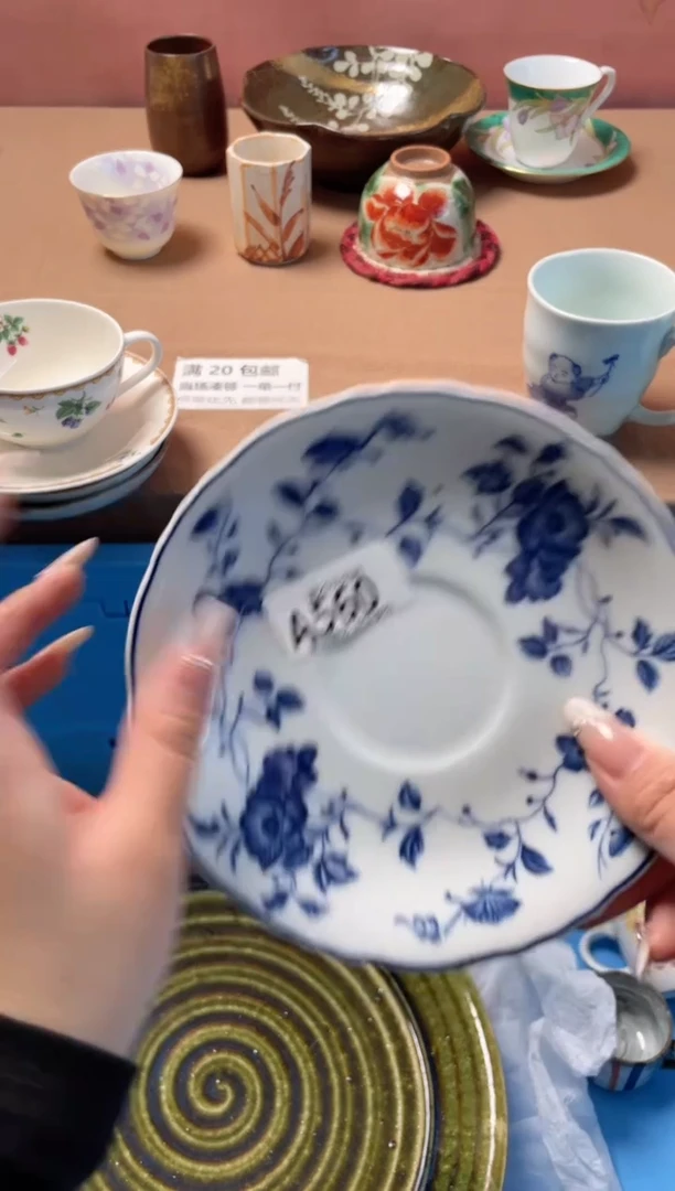 瓷片兔*萌瓷器瓷器A560