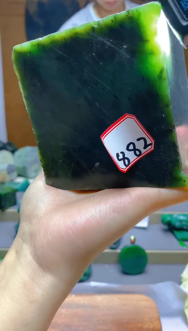 【闪购商品】和田玉（碧玉）珠宝半成品未镶嵌882