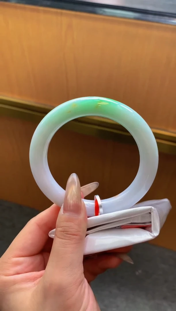 未镶嵌手镯翡翠-F36-圆条60.1