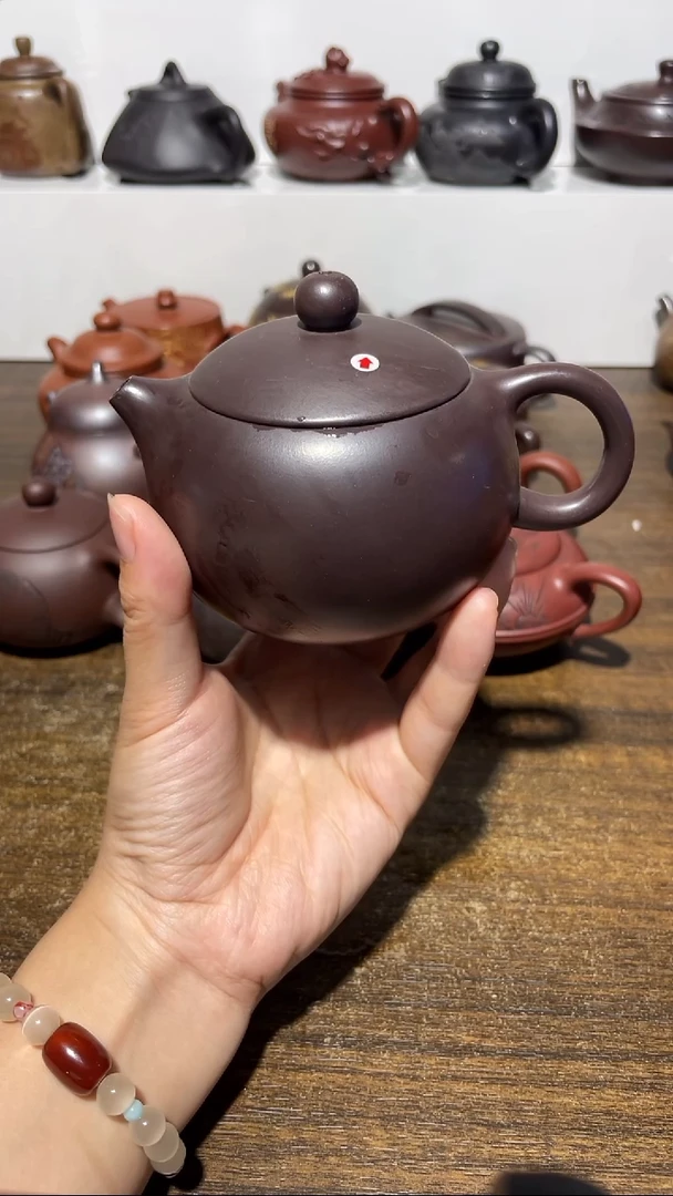茶壶紫砂宜兴黄龙山原矿紫砂53