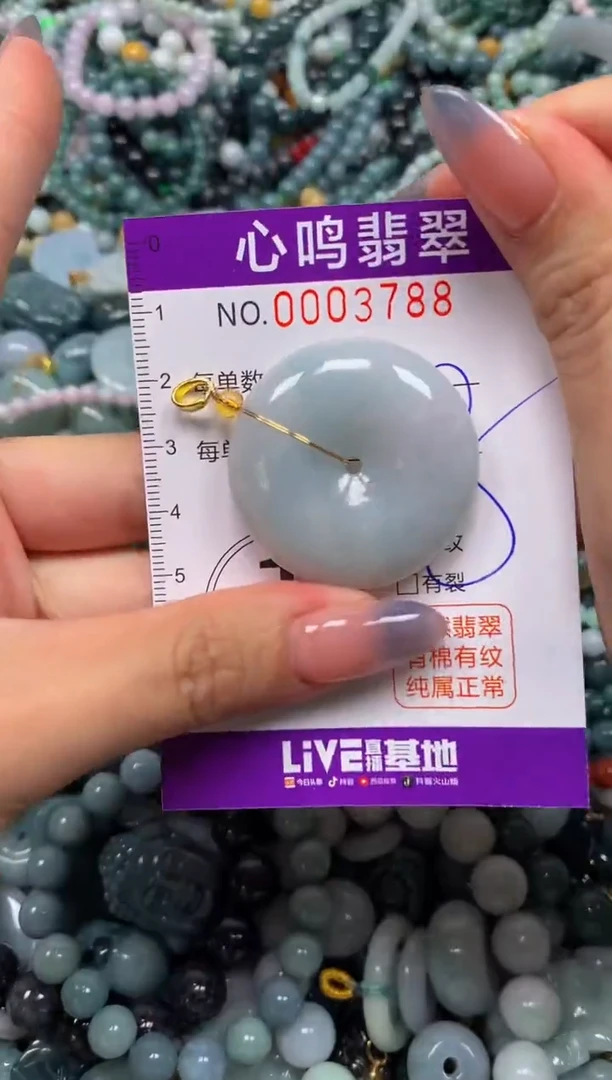 颈饰未镶嵌翡翠闪购003788