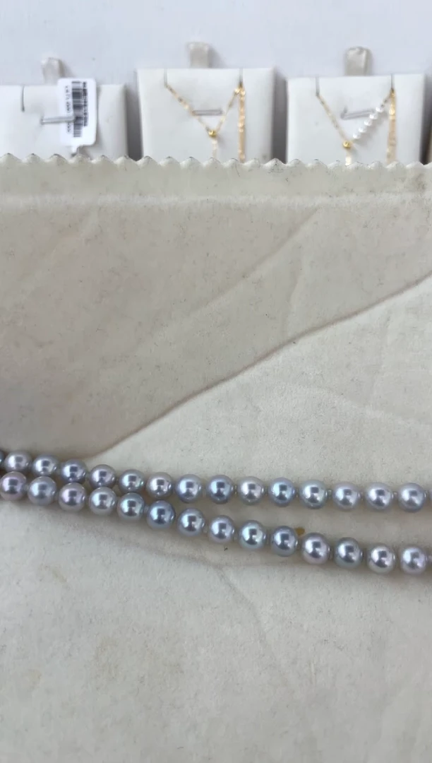 【闪购商品】海水珍珠颈饰银S925镶嵌项链