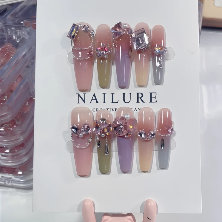 【果味汽水】手工穿戴甲 高定款