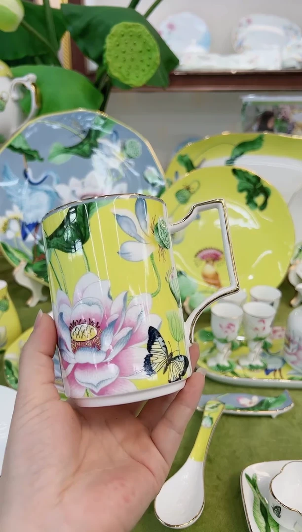 【闪购商品】骨瓷口杯·