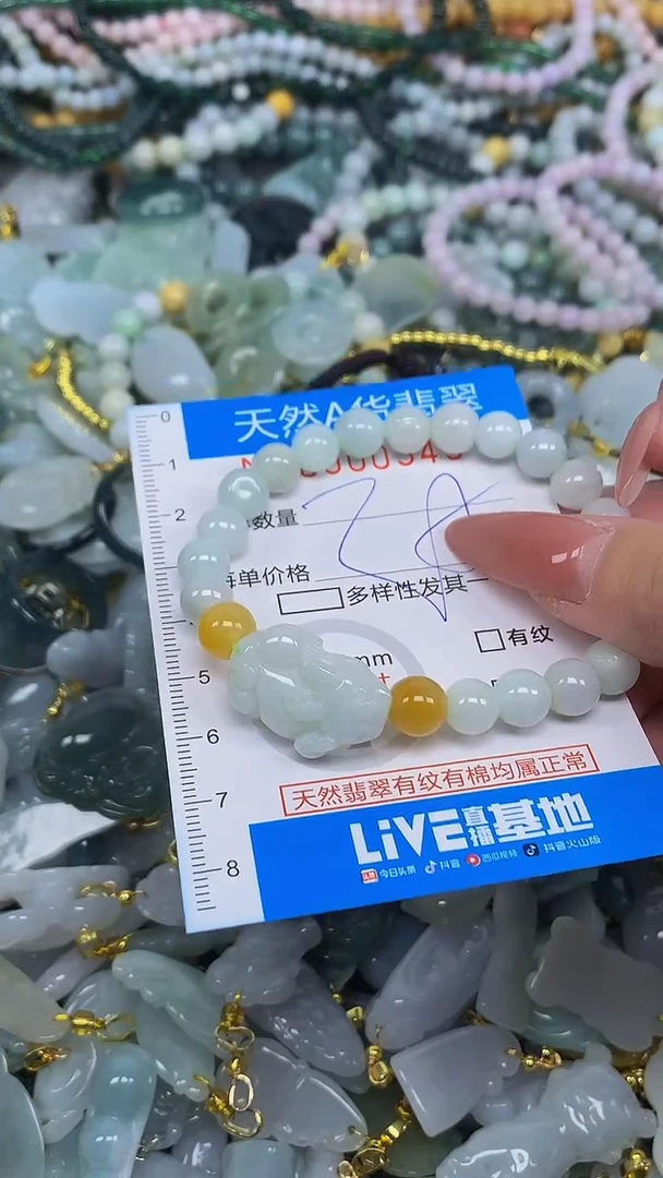 颈饰未镶嵌翡翠净货挂件-0349
