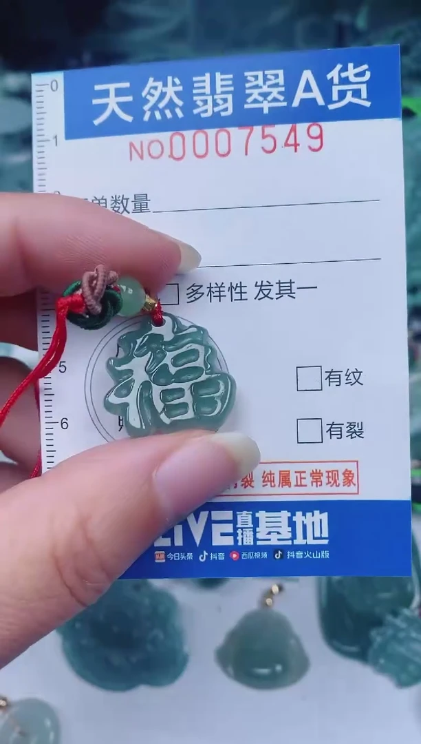 颈饰未镶嵌翡翠00007549