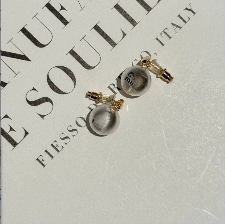 合金耳饰 BLAVCPEON【花舞类】时尚白搭女人味耳环 E8430581H