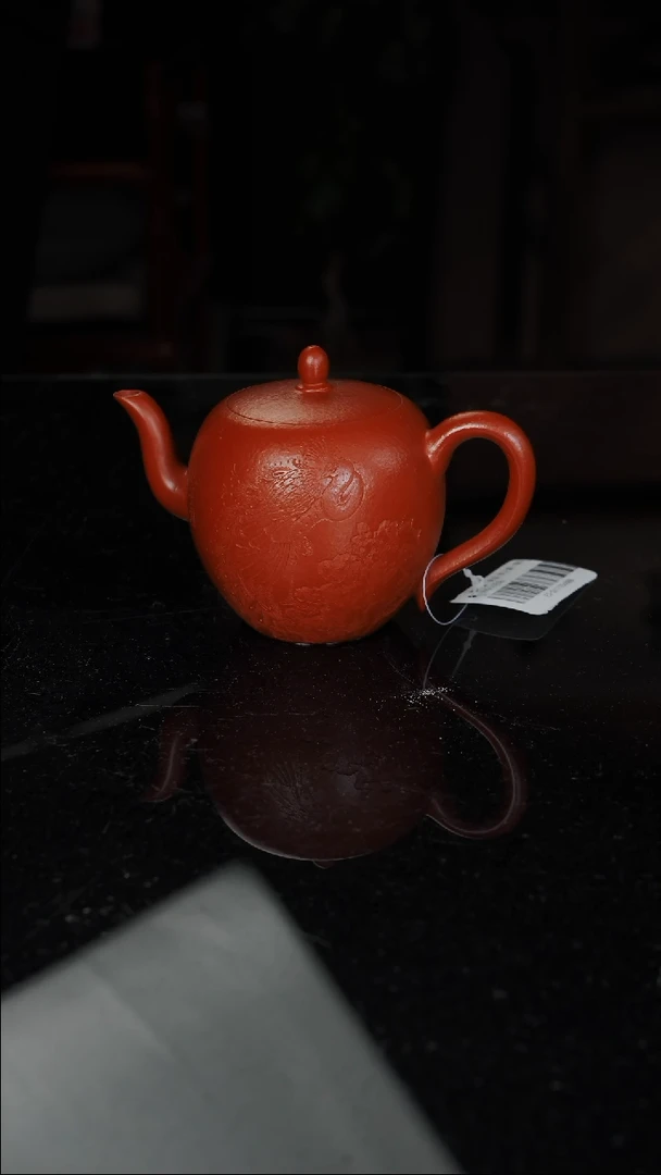 茶壶紫砂朱泥 美人肩