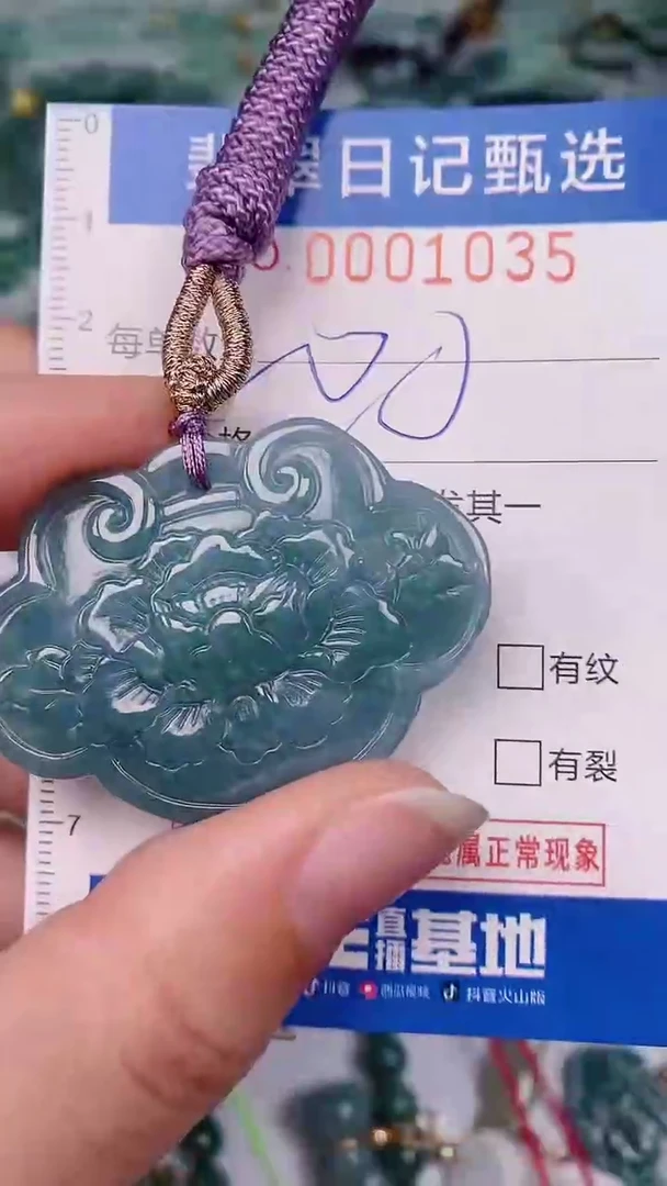 【闪购商品】翡翠颈饰未镶嵌00001035
