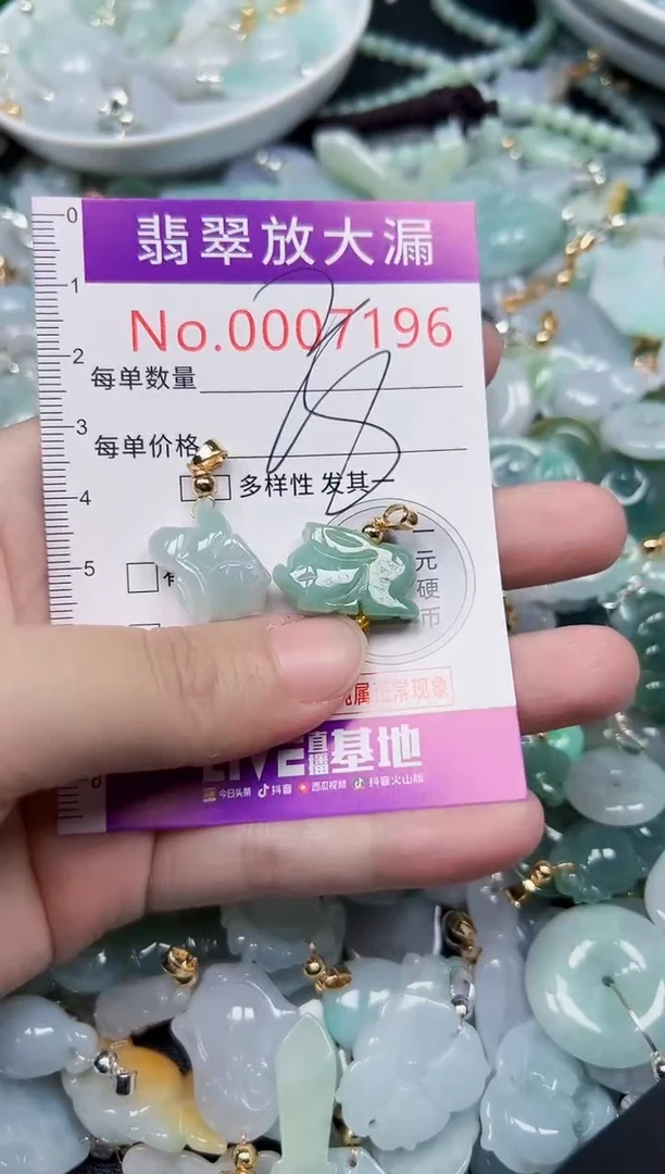 颈饰未镶嵌翡翠7196