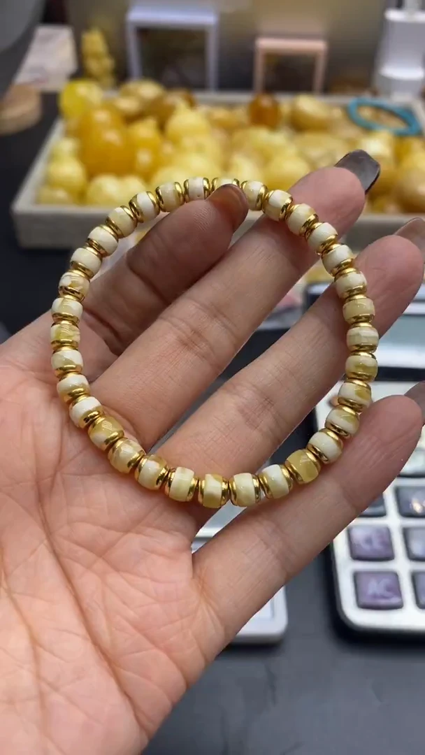 琥珀银S925镶嵌珠宝奇石456