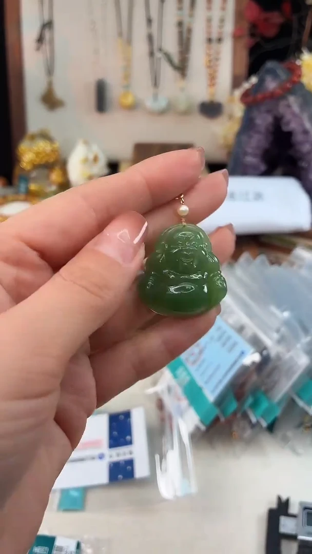 未镶嵌和田玉吊坠@@A2921D018873
