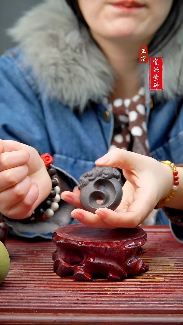 紫砂茶宠宜兴子紫砂摆件