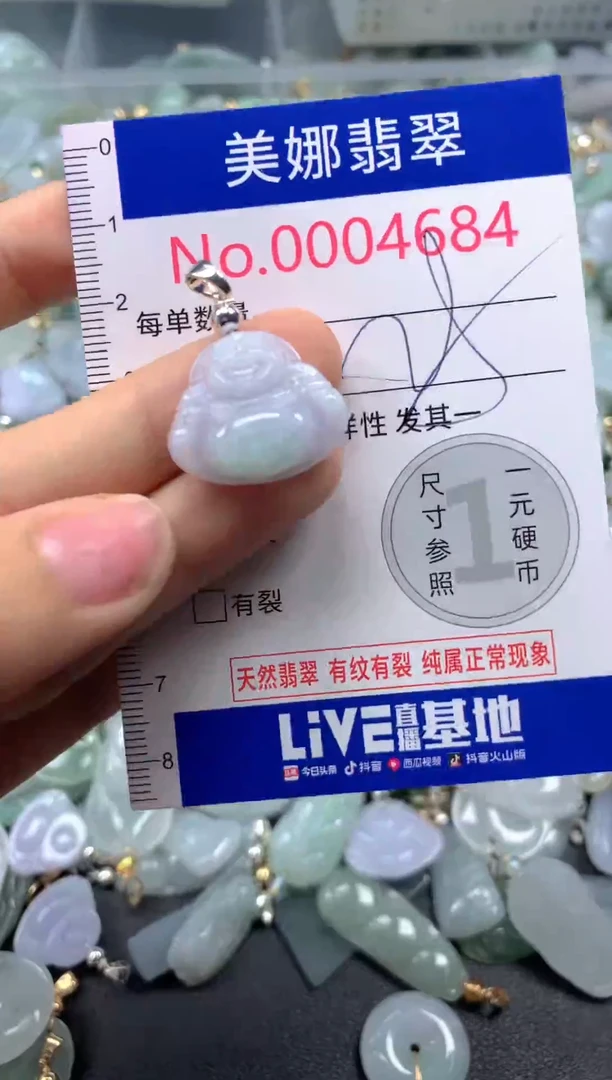 颈饰未镶嵌翡翠4684