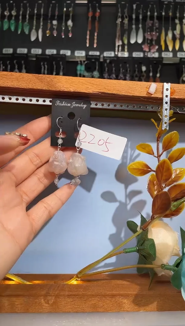 【闪购商品】紫晶耳饰银S925镶嵌喜欢拍