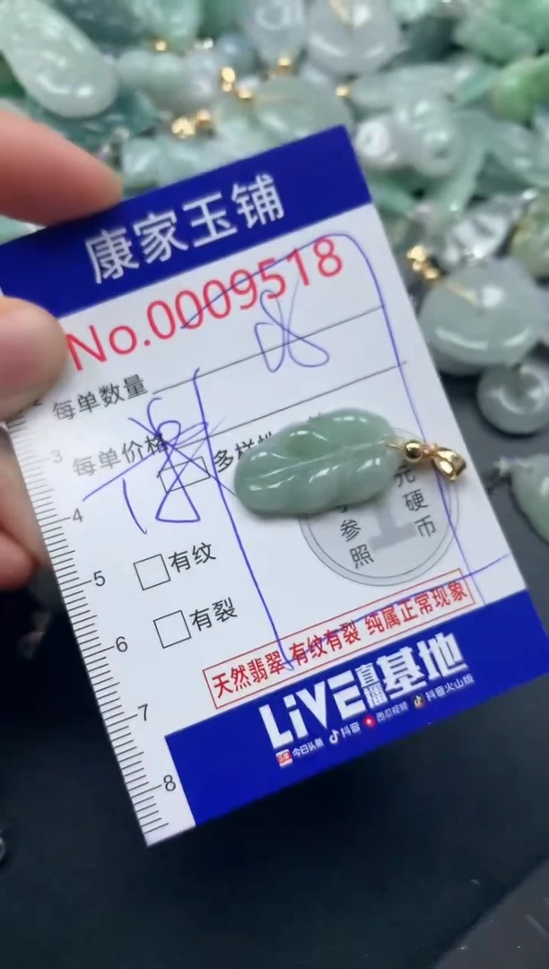 颈饰未镶嵌翡翠9518