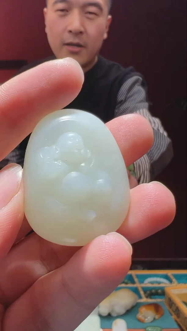 【闪购商品】和田玉吊坠(不含链)未镶嵌1