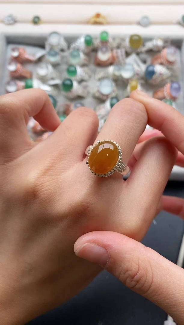 未镶嵌戒指翡翠777777+1