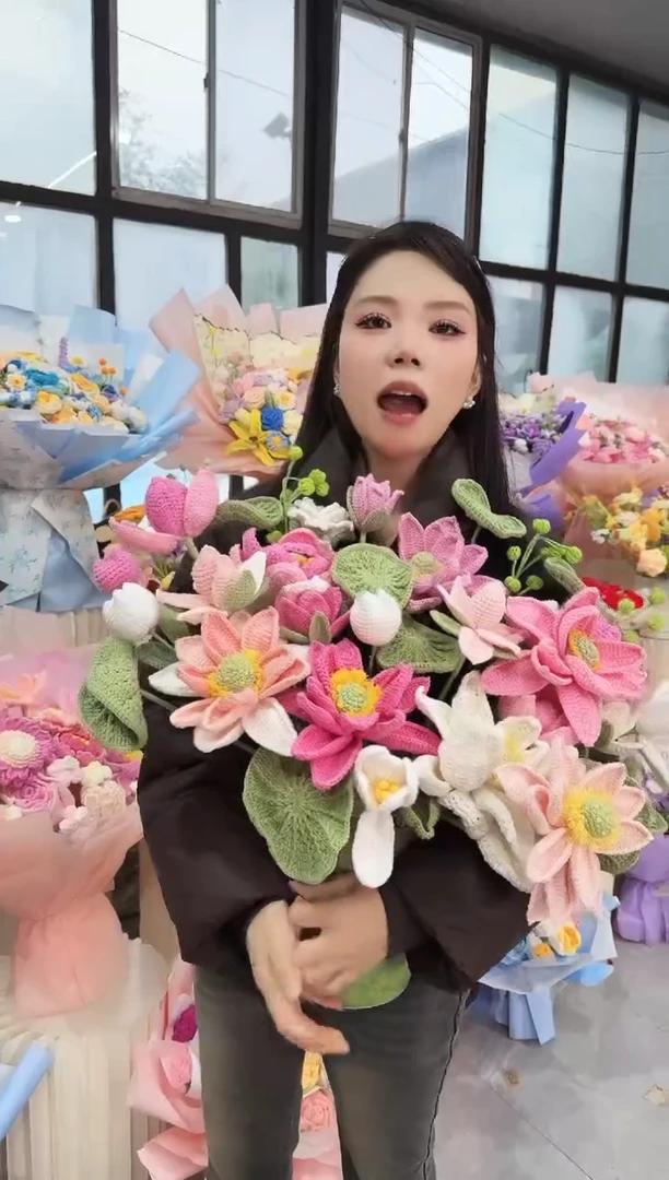 非遗手工定制花束，孤品清仓！！