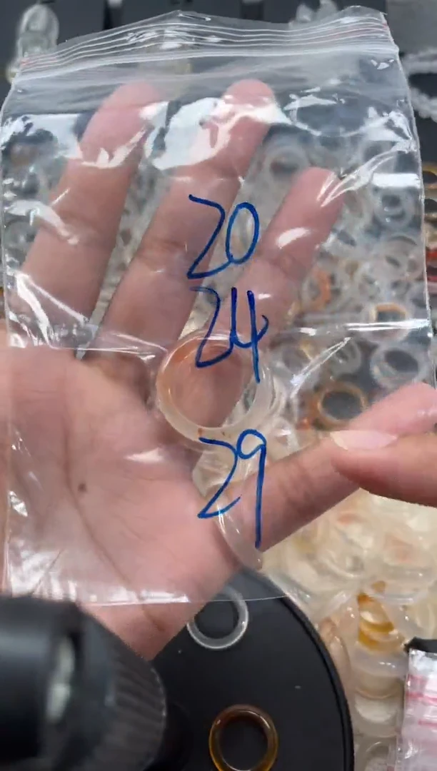 玛瑙/玉髓戒指未镶嵌20