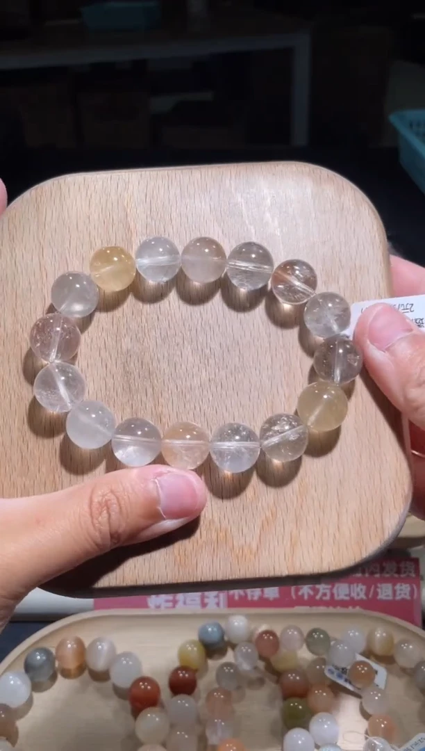 【闪购商品】水晶手链未镶嵌12号多样性发货一C 13+