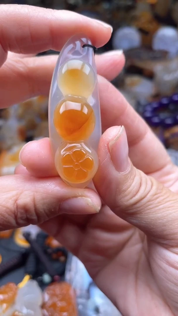 【闪购商品】玛瑙/玉髓颈饰未镶嵌AA